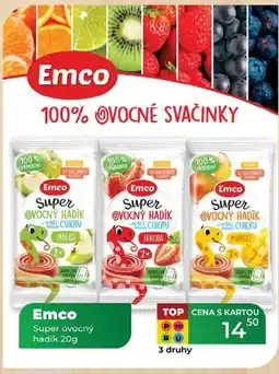 Tamda Foods Emco Super ovocný hadík 20g nabídka