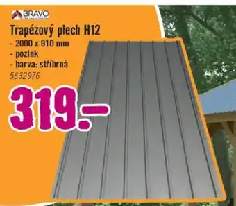 Hornbach Trapézový plech H12 nabídka