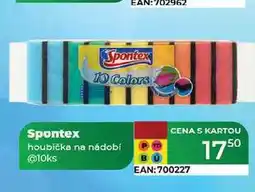 Tamda Foods Spontex 10 Colors Spontex houbička na nádobí @10ks nabídka