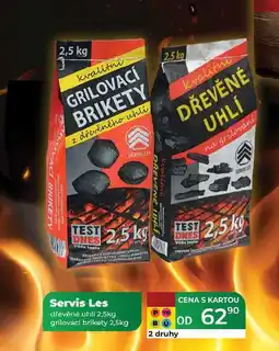 Tamda Foods Servis Les dřevěné uhlí 2,5kg nabídka