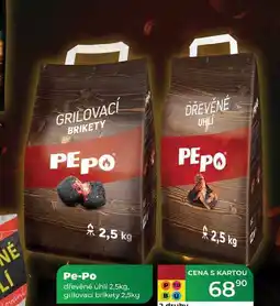 Tamda Foods Pe-Po 2,5 kg dřevěné uhlí 2,5kg, grilovací brikety 2,5kg nabídka