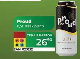 Tamda Foods Proud 0,5L ležák plech nabídka
