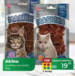 Tamda Foods Akinu nudličky pro kočky nabídka