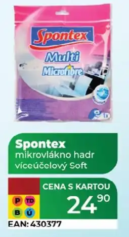 Tamda Foods Spontex mikrovlákno hadr víceúčelový Soft nabídka