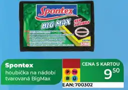 Tamda Foods Spontex houbička na nádobí tvarovaná BigMax nabídka
