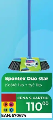 Tamda Foods Spontex Duo star Koště + tyč nabídka