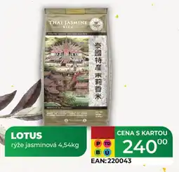Tamda Foods LOTUS rýže jasmínová nabídka