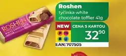 Tamda Foods Roshen tyčinka white chocolate toffler nabídka