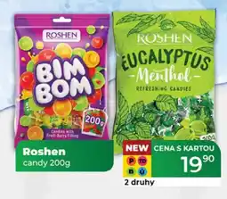 Tamda Foods Roshen candy nabídka
