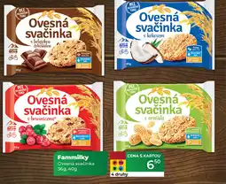Tamda Foods Fammilky Ovesná svačinka nabídka
