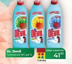 Tamda Foods Dr. Devil Turbulence WC gel nabídka
