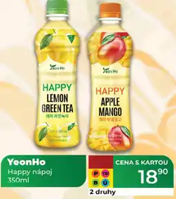 Tamda Foods YeonHo Happy nápoj nabídka