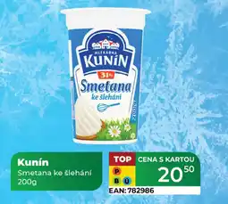 Tamda Foods Kunín Smetana ke šlehání nabídka