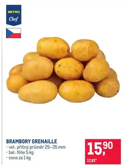 Makro Brambory grenaille nabídka