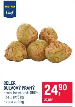 Makro Celer bulvový praný nabídka