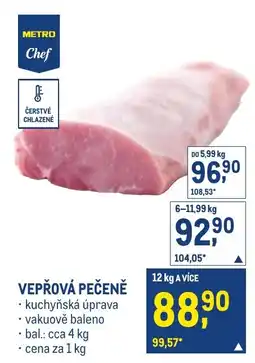 Makro Vepřová pečeně nabídka