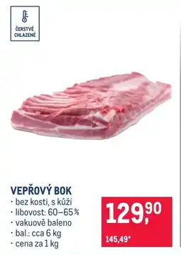 Makro Vepřový bok nabídka