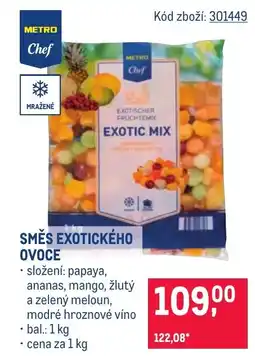 Makro Směs exotického ovoce nabídka