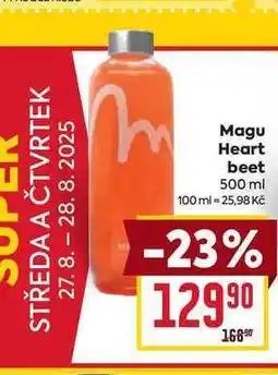 Billa Magu Heart beet 500 ml nabídka