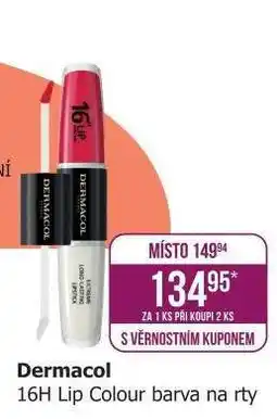 Teta Dermacol 16H Lip Colour barva na rty nabídka