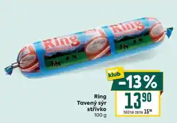 Billa Ring Tavený sýr střívko nabídka