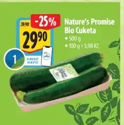 Albert Nature’s Promise Bio Cuketa nabídka