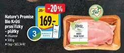 Albert Nature's Promise Bio Krůtí prsí řízky - plátky nabídka