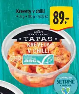 Albert Krevety v chilli nabídka