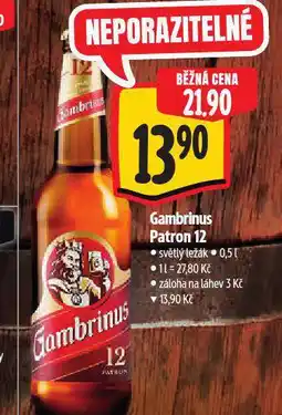 Albert Pivo gambrinus patron 12 nabídka
