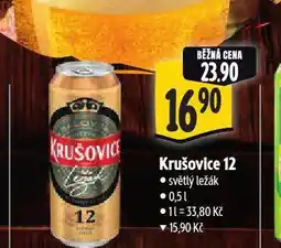 Albert Pivo krušovice 12 královský ležák nabídka
