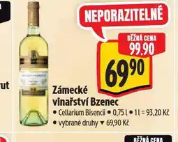Albert Zámecké vinařství bzenec nabídka