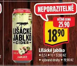 Albert Lišácké jablko nabídka