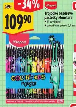 Albert Trojbok= bezdřevé pastelky monster nabídka