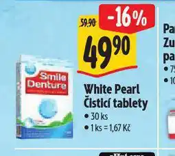 Albert White pearl čistící tablety nabídka
