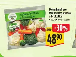 Albert Menu inspirace mix mrkev, květák a brokolice nabídka
