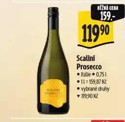 Albert Scalini prosecco nabídka