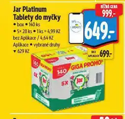 Albert Jar tablety do myčky nabídka
