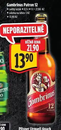 Albert Pivo gambrinus nabídka