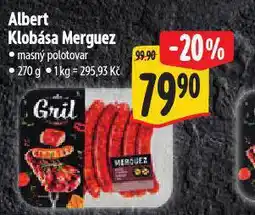 Albert Klobása merguez nabídka