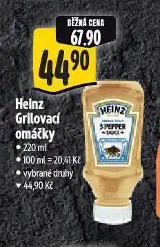 Albert Heinz grilovací omáčky nabídka