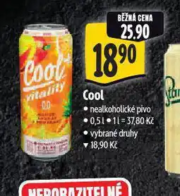 Albert Cool nealkoholické pivo nabídka