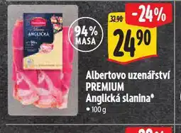 Albert Anglická slanina nabídka