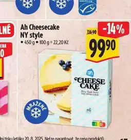 Albert Ah cheesecake ny style nabídka