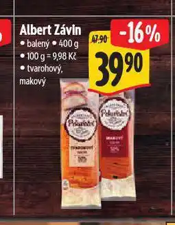 Albert Závin nabídka