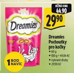Albert Dreamies pochoutka pro kočky nabídka
