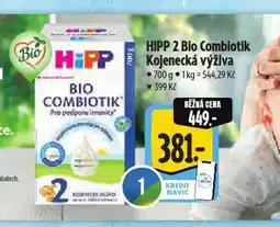 Albert Hipp kojenecká výživa nabídka