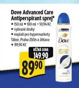 Albert Dove antiperspirant nabídka