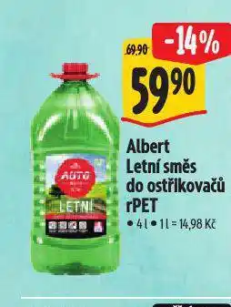 Albert Letní směs do ostřikovačů nabídka
