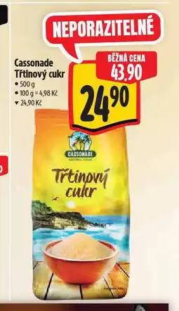 Albert Cassonade třtinový cukr nabídka