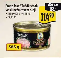 Albert Franz josef tuňák steak nabídka